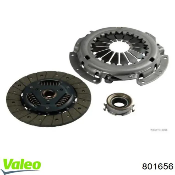 Do koszyka 801656 VALEO Zestaw sprzęgła (3 części)