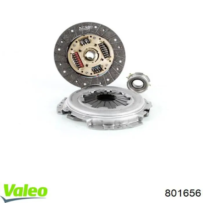 Zestaw sprzęgła (3 części) VALEO 801656 cena, od 193,17 USD