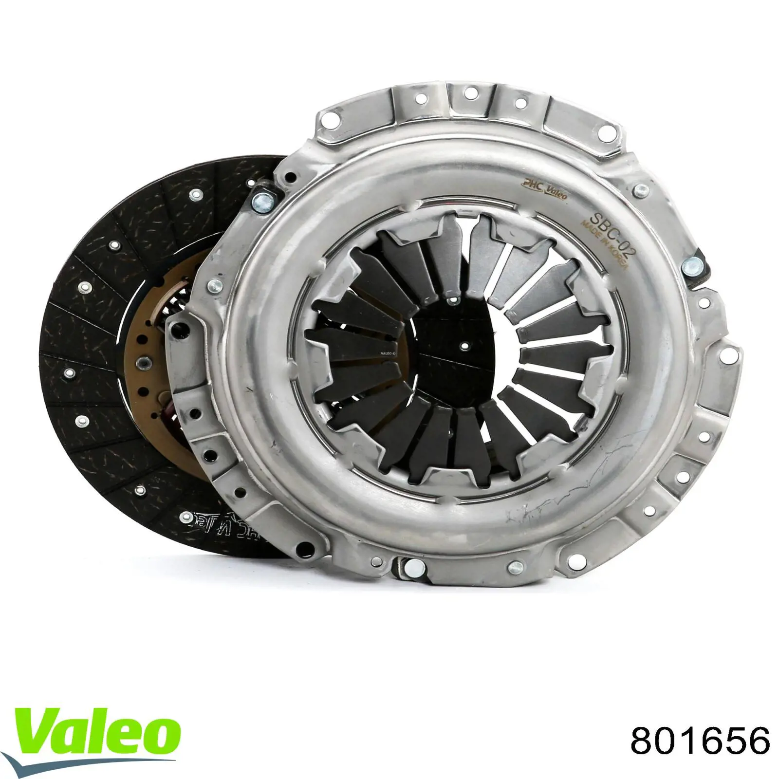 Zestaw sprzęgła (3 części) 801656 VALEO