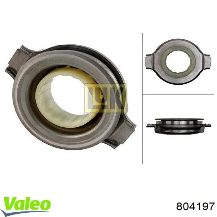 804197 VALEO Łożysko wyciskowe sprzęgła