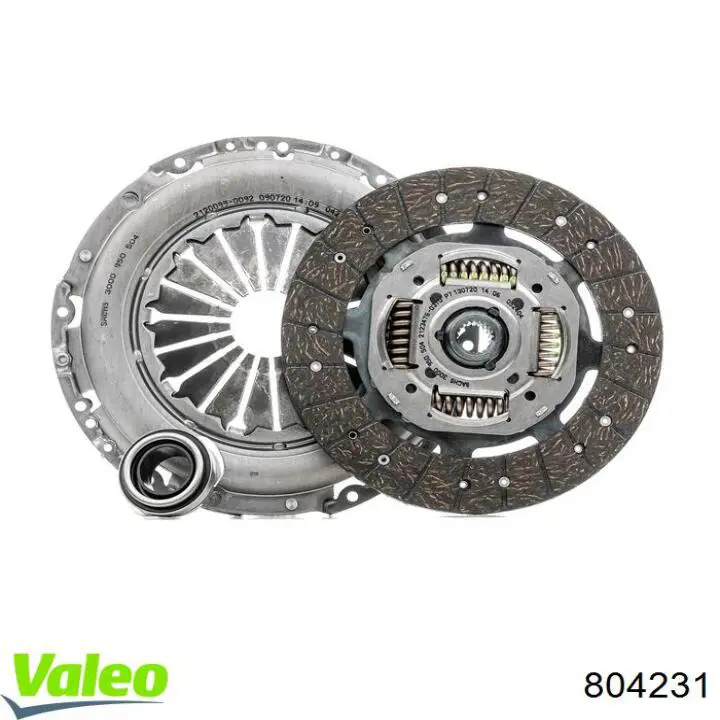 Do koszyka 804231 VALEO Łożysko wyciskowe sprzęgła