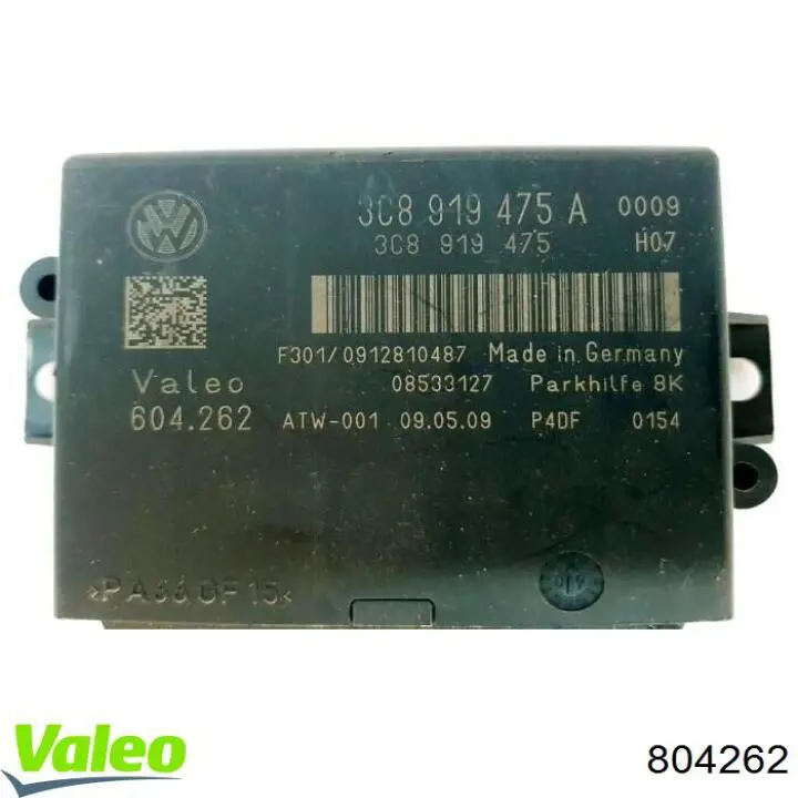 Do koszyka 804262 VALEO Łożysko wyciskowe sprzęgła