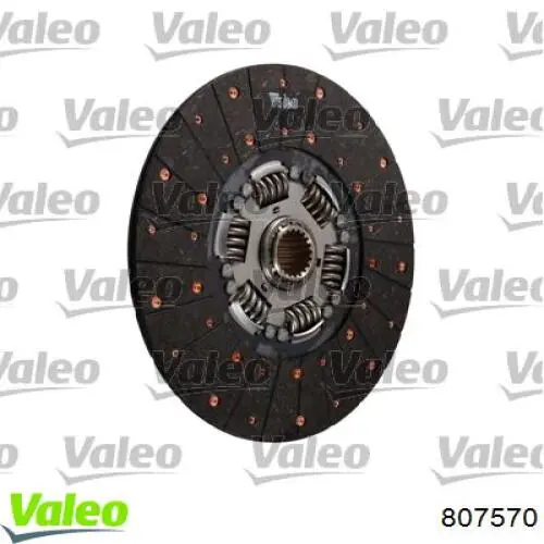 807570 VALEO tarcza sprzęgła