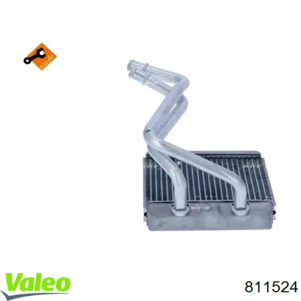 Chłodnica nagrzewnicy (ogrzewacza) VALEO 811524 cena, od 66,73 USD
