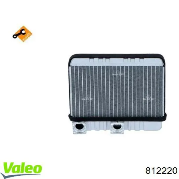 Do koszyka 812220 VALEO Chłodnica nagrzewnicy (ogrzewacza)
