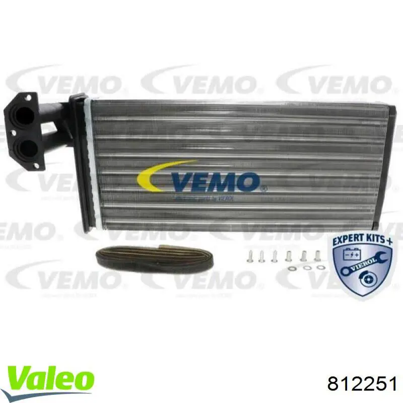 Chłodnica nagrzewnicy (ogrzewacza) tylna 812251 VALEO