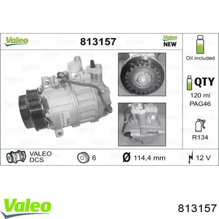 Sprężarka klimatyzacji Mercedes A002230721187 cena, od 188,98 USD