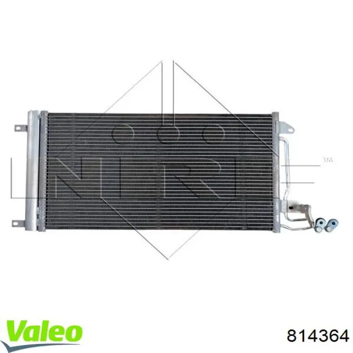 Chłodnica klimatyzacji 814364 VALEO