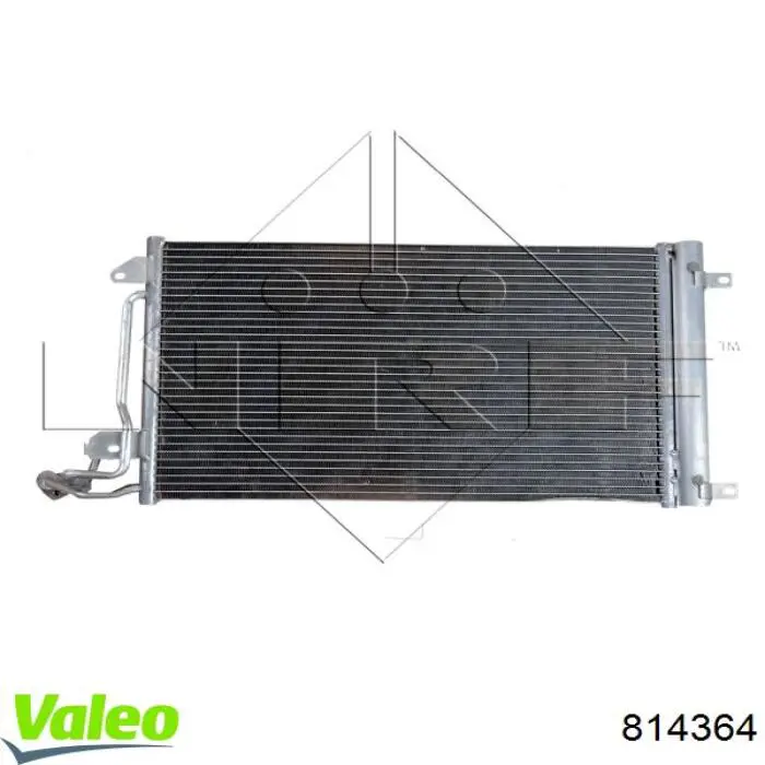 Chłodnica klimatyzacji VALEO 814364 cena, od 89,75 USD