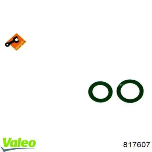 Chłodnica klimatyzacji VALEO 817607 cena, od 83,57 USD