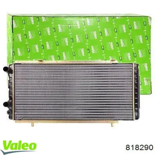 Do koszyka 818290 VALEO Chłodnica intercoolera