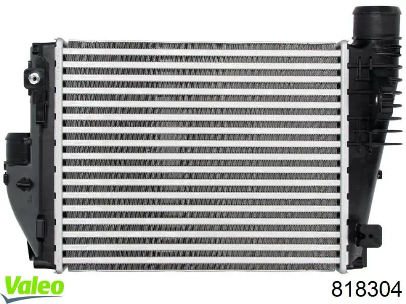 Do koszyka 818304 VALEO Chłodnica intercoolera