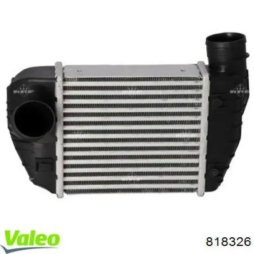 Chłodnica intercoolera VALEO 818326 cena, od 106,15 USD