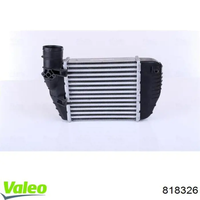 Do koszyka 818326 VALEO Chłodnica intercoolera