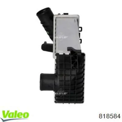 Do koszyka 818584 VALEO Chłodnica intercoolera