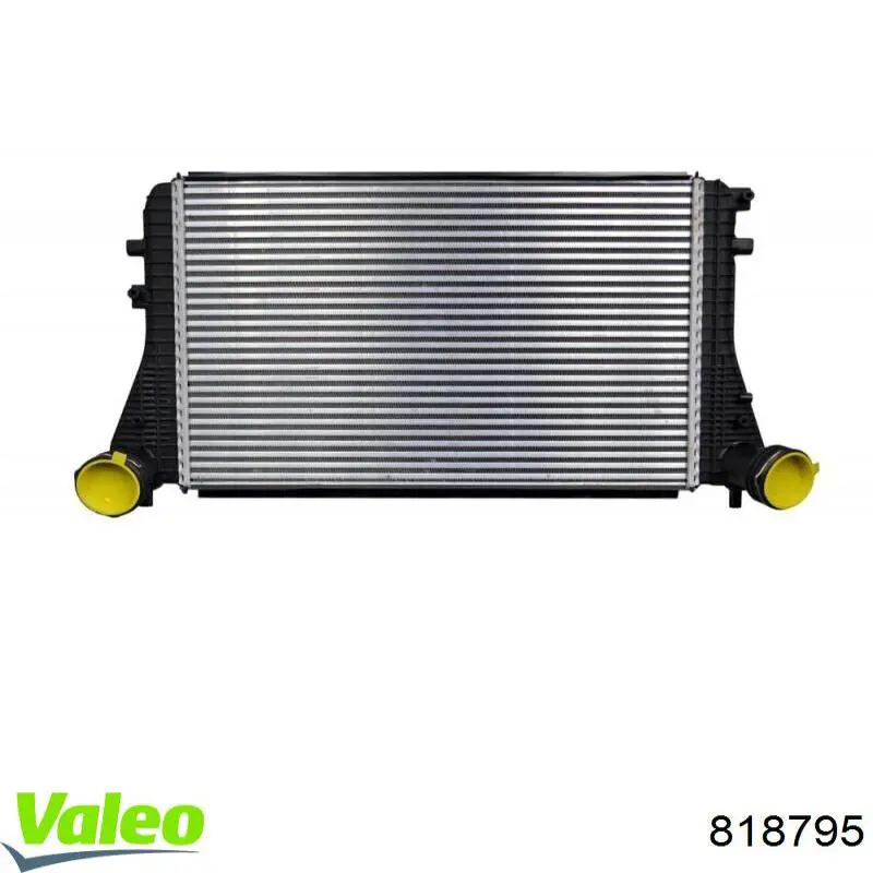 Do koszyka 818795 VALEO Chłodnica intercoolera