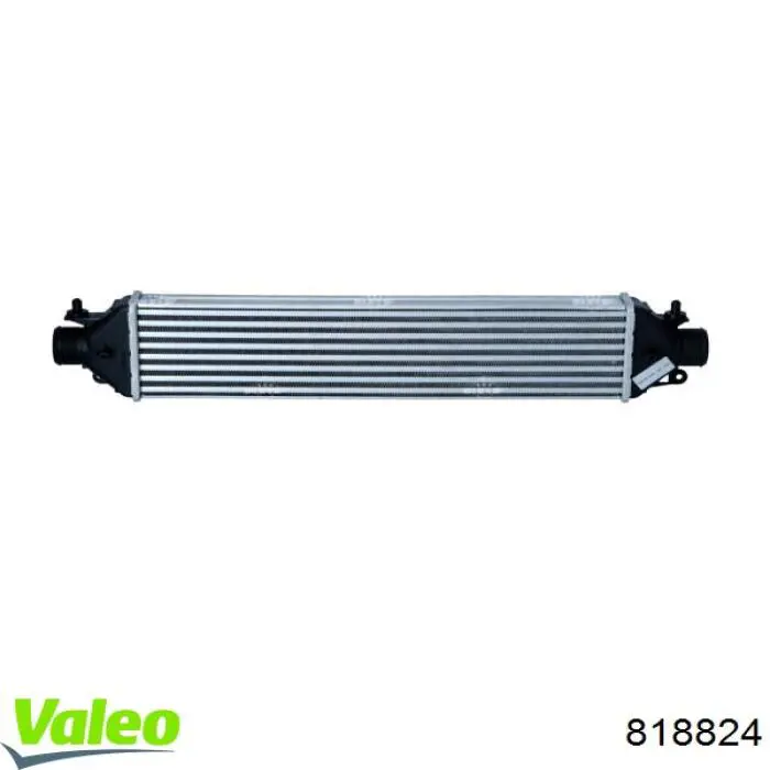 Do koszyka 818824 VALEO Chłodnica intercoolera