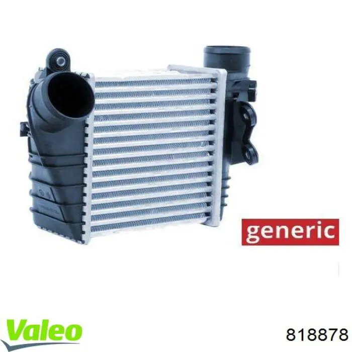Do koszyka 818878 VALEO Chłodnica intercoolera