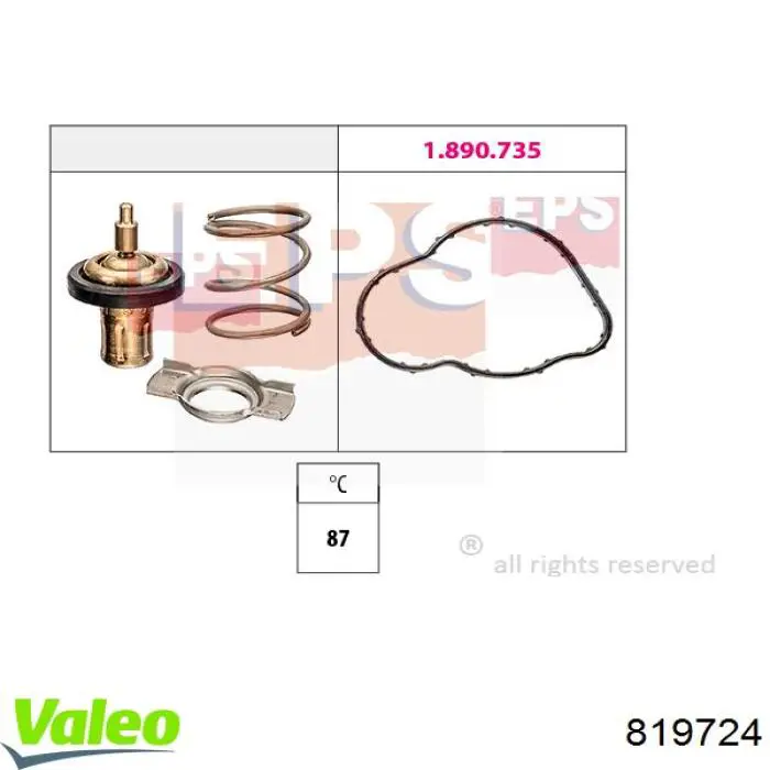75202 Asam Obudowa termostatu