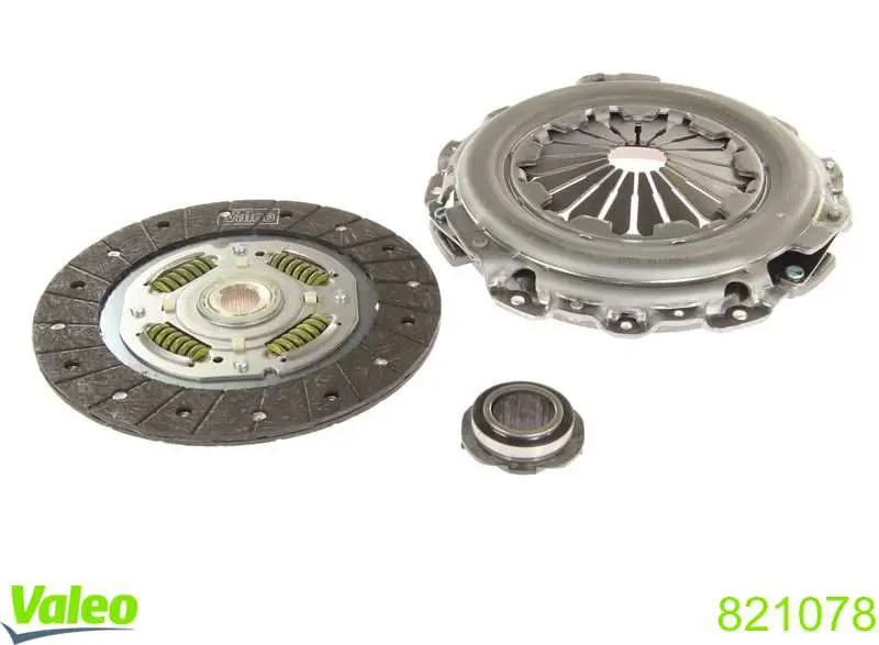 Do koszyka 821078 VALEO Zestaw sprzęgła (3 części)