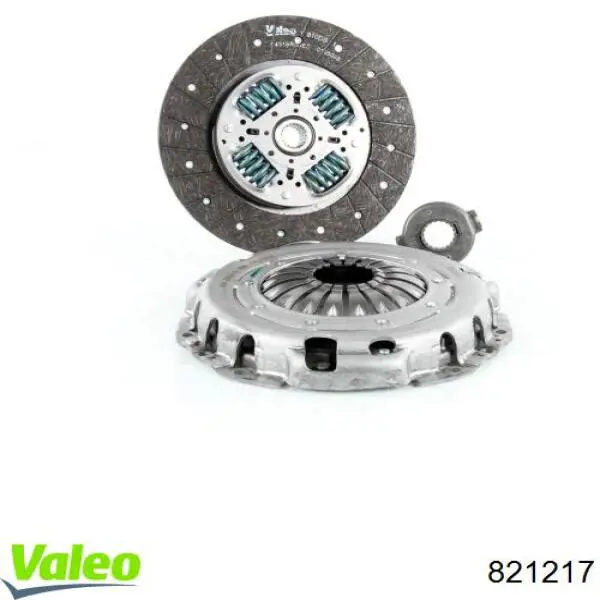 Zestaw sprzęgła (3 części) 821217 VALEO