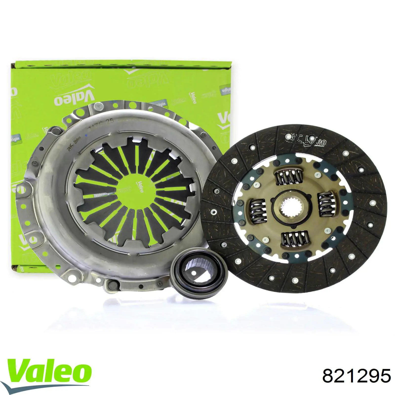 Zestaw sprzęgła (3 części) 821295 VALEO