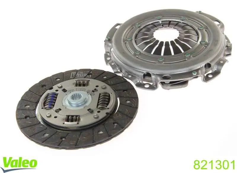 Do koszyka 821301 VALEO Zestaw sprzęgła (3 części)