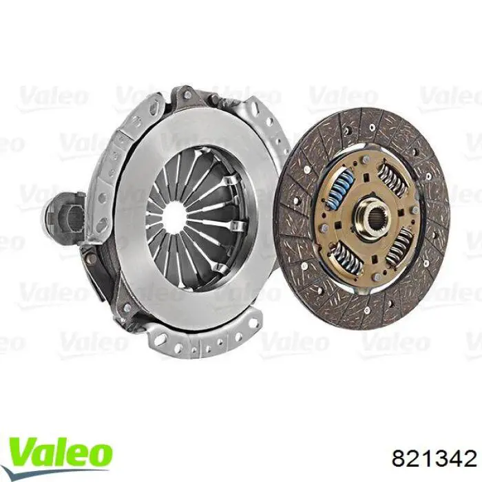 Zestaw sprzęgła (3 części) 821342 VALEO