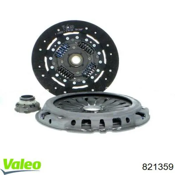 Zestaw sprzęgła (3 części) 821359 VALEO