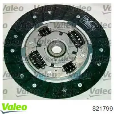 Zestaw sprzęgła (3 części) 821799 VALEO