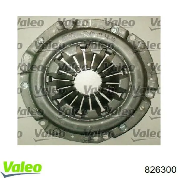 Do koszyka 826300 VALEO Zestaw sprzęgła (3 części)