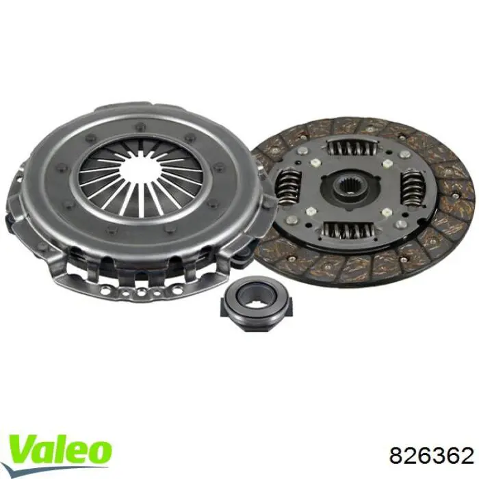 Zestaw sprzęgła (3 części) 826362 VALEO