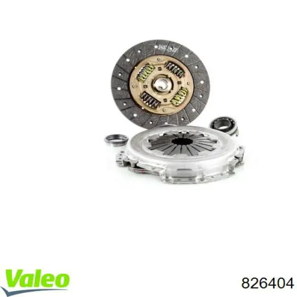 Zestaw sprzęgła (3 części) 826404 VALEO