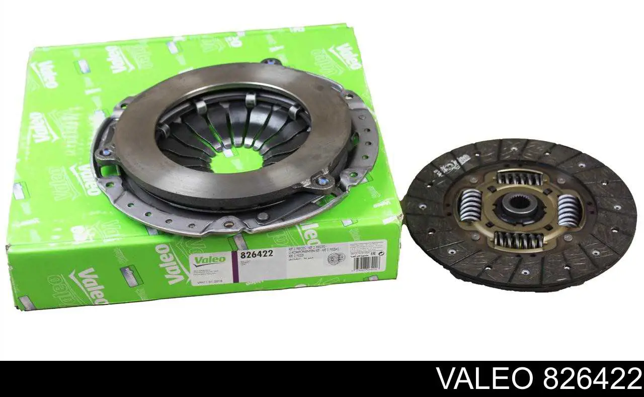 826422 VALEO Zestaw sprzęgła (3 części)