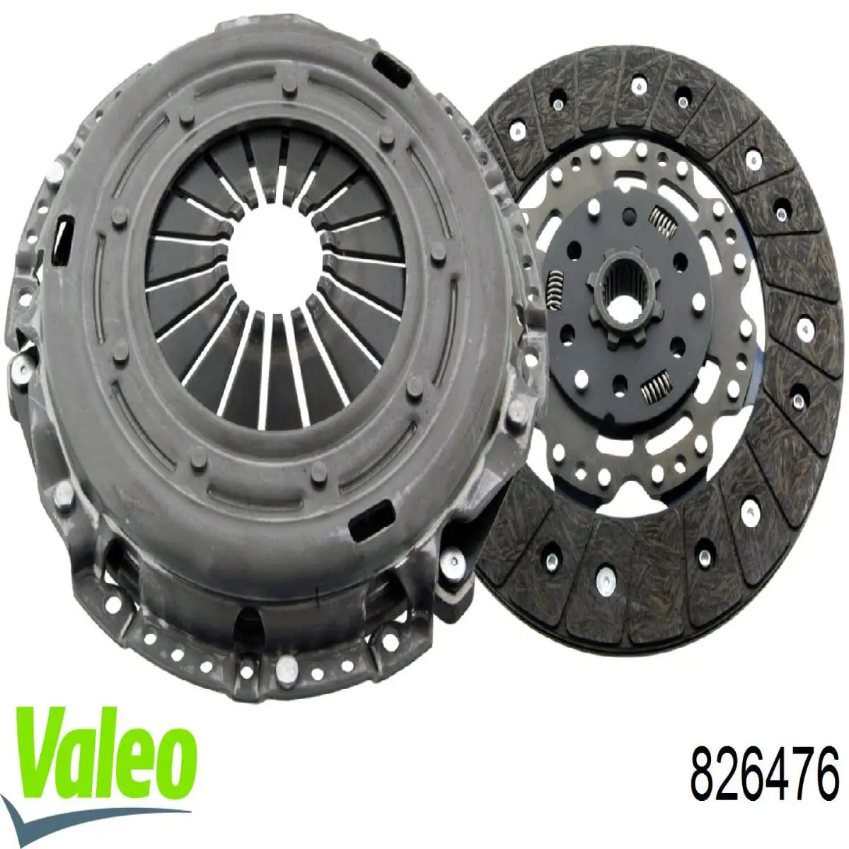 826476 VALEO Zestaw sprzęgła (3 części)