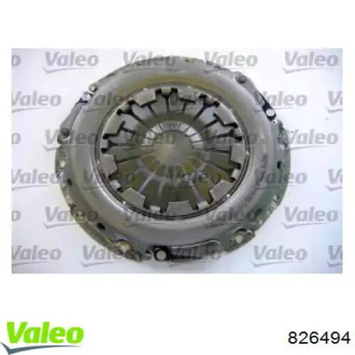 Do koszyka 826494 VALEO Zestaw sprzęgła (3 części)