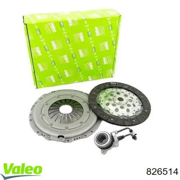 Do koszyka 826514 VALEO Zestaw sprzęgła (3 części)
