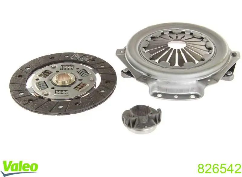 Zestaw sprzęgła (3 części) VALEO 826542 cena, od 113,52 USD