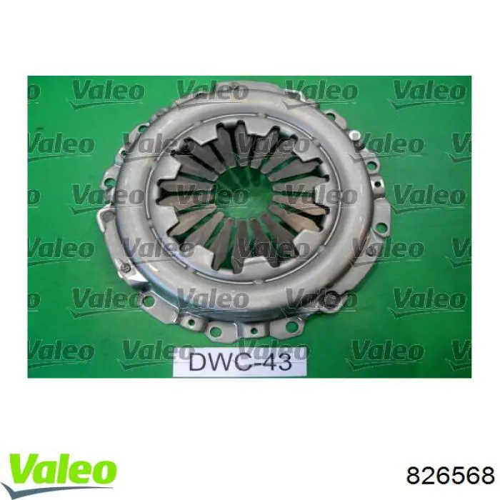 Zestaw sprzęgła (3 części) 826568 VALEO