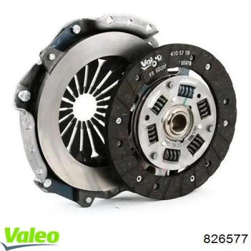 Zestaw sprzęgła (3 części) 826577 VALEO
