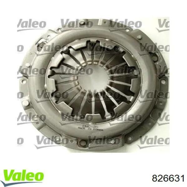 Zestaw sprzęgła (3 części) 826631 VALEO