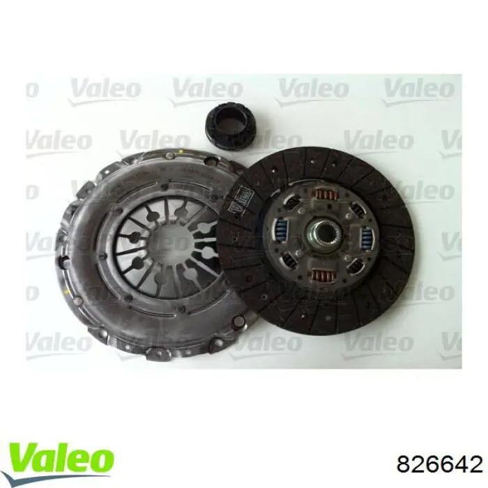 Zestaw sprzęgła (3 części) 826642 VALEO