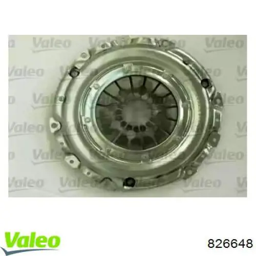 Zestaw sprzęgła (3 części) 826648 VALEO