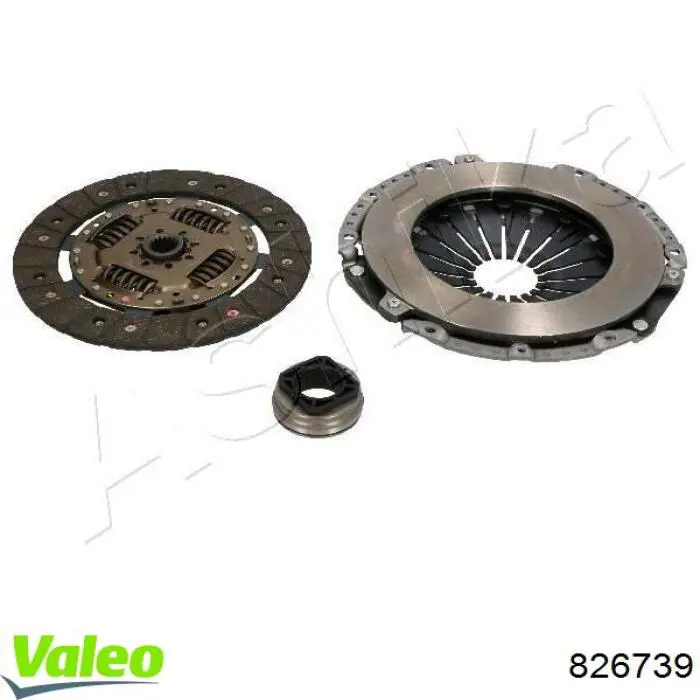 Zestaw sprzęgła (3 części) VALEO 826739 cena, od 149,46 USD