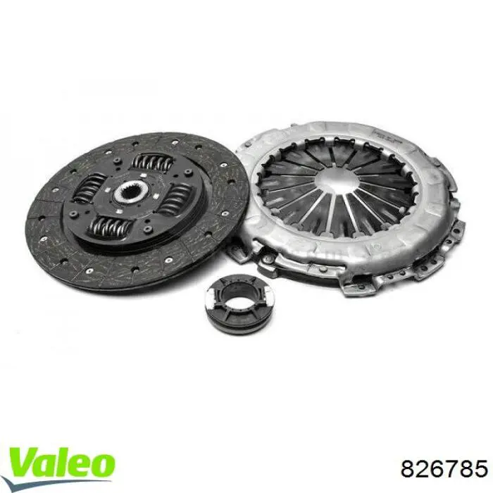 Zestaw sprzęgła (3 części) 826785 VALEO