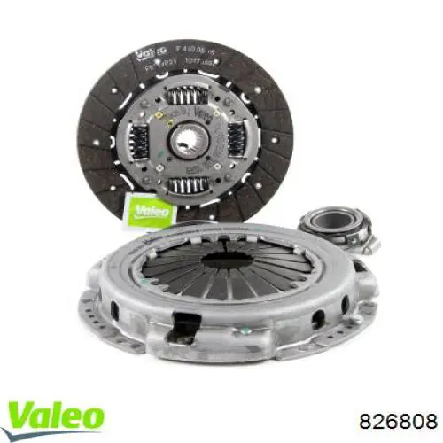 826808 VALEO Zestaw sprzęgła (3 części)