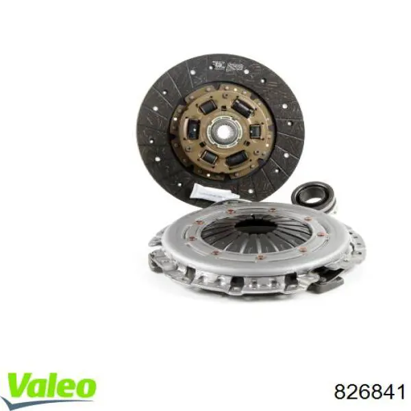 Do koszyka 826841 VALEO Zestaw sprzęgła (3 części)