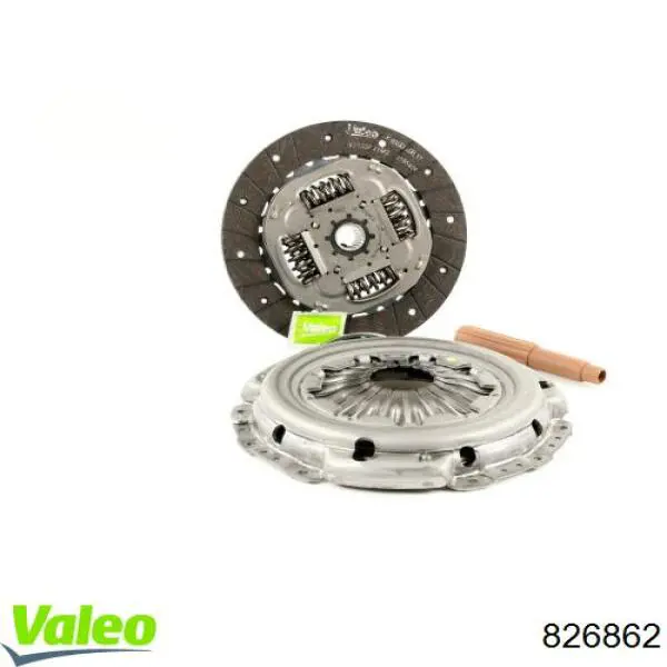 Zestaw sprzęgła (3 części) VALEO 826862 cena, od 258,31 USD