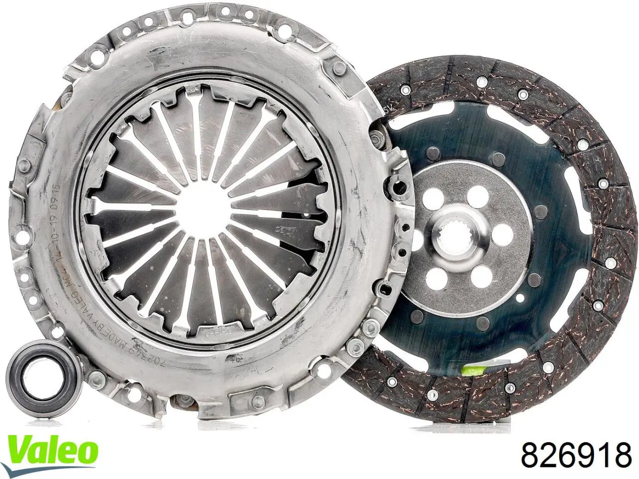 Zestaw sprzęgła (3 części) VALEO 826918 cena, od 106,29 USD