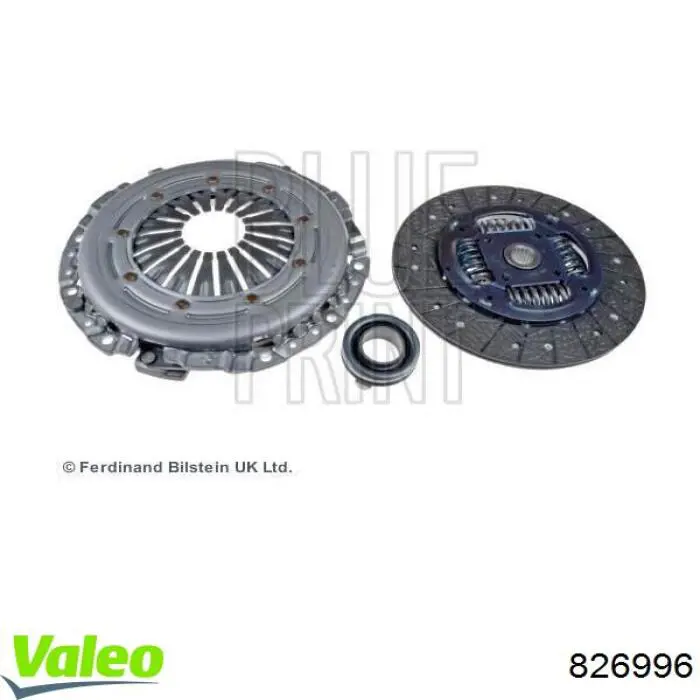 Do koszyka 826996 VALEO Zestaw sprzęgła (3 części)